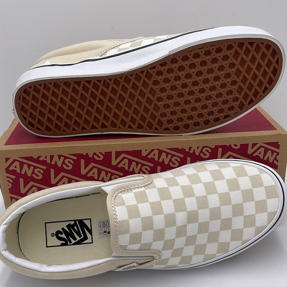Vans WMNS Checkerboard Sneakers Classic Slip-On
(Checkerboard)Trtldvtrwht - Picture 3 of 16